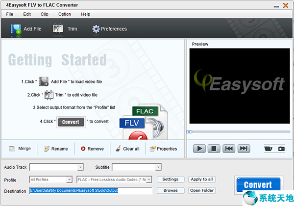 4Easysoft FLV to FLAC Converter图片