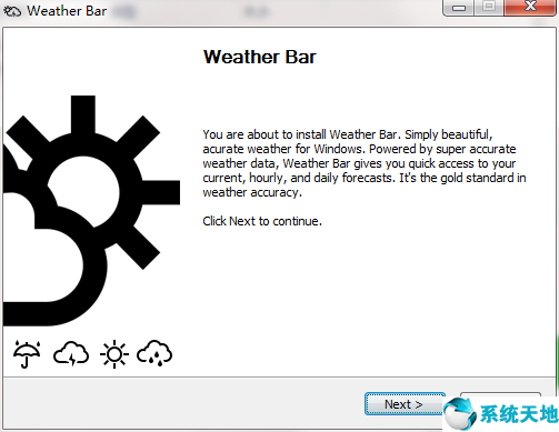 Weather Bar截图