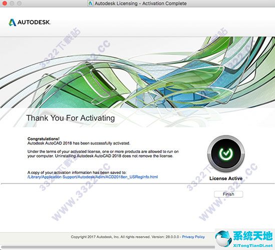 Autodesk autocad 2018 Mac 中文破解版