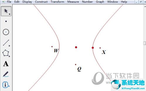 几何画板如何画双曲线