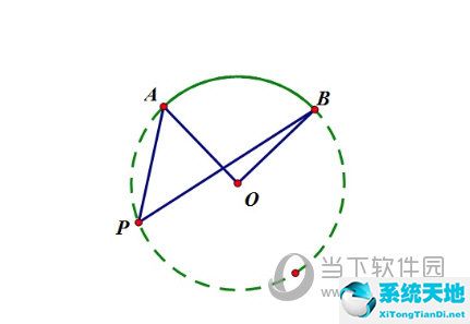 几何画板怎么制作圆周角定理演示动画