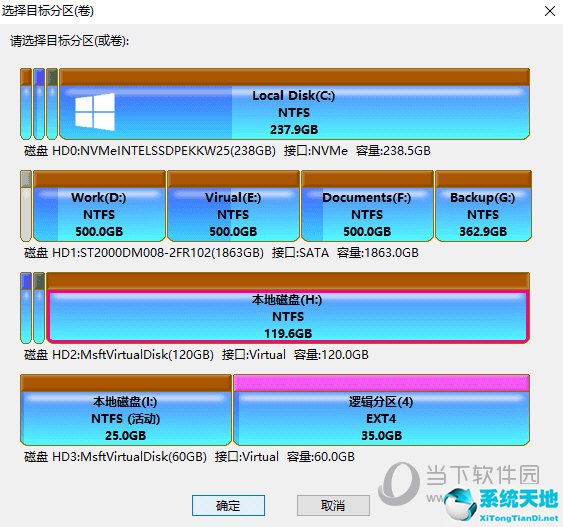 DiskGenius怎么克隆分区