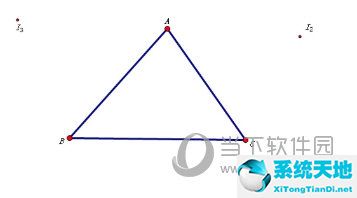 几何画板怎么作三角形的旁切圆