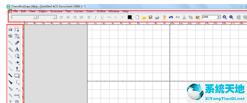 ChemDraw调出画图工具的基础操作截图