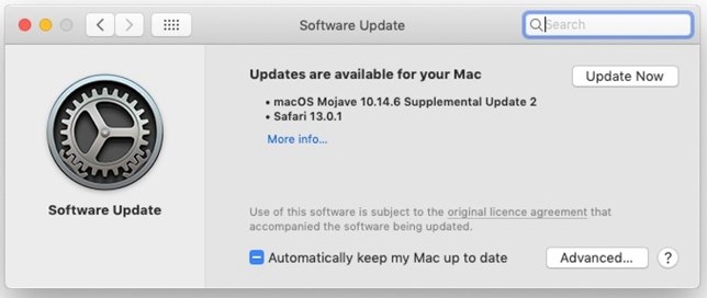 macOS Mojave 10.14.6