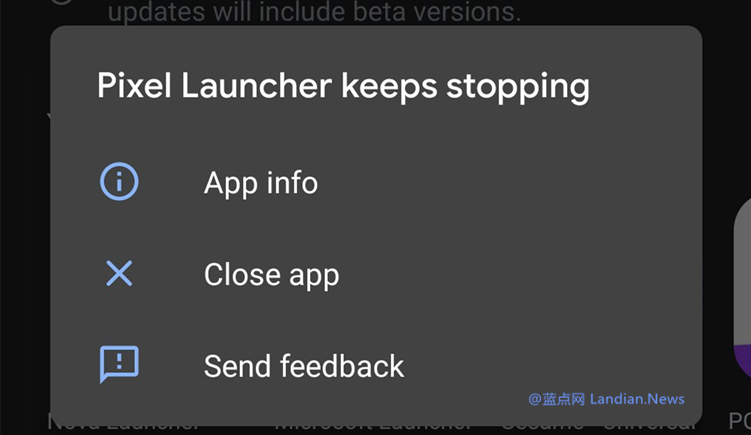 谷歌安卓更新存在故障导致Pixel系列不断崩溃