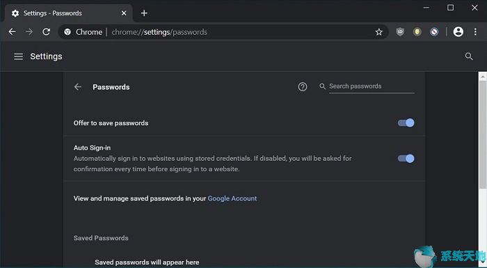Chrome浏览器允许复制密码