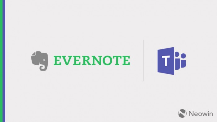 Microsoft Teams宣布整合Evernote功能 增强团队协作1.jpg