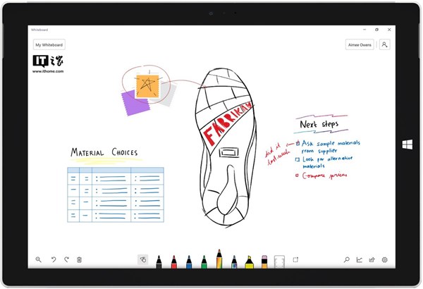 微软Whiteboard白板App即将推出iOS和网页版.jpg