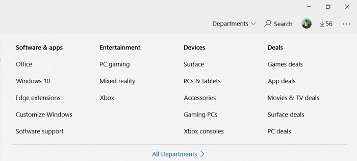 windows10商店带来Departments新功能2.jpg