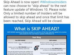 Windows 10 RS6/19H1跳跃预览通道正式开启