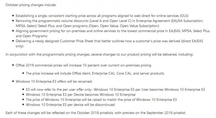 部分Office 2019和Win10企业版国庆节将涨价2.jpg