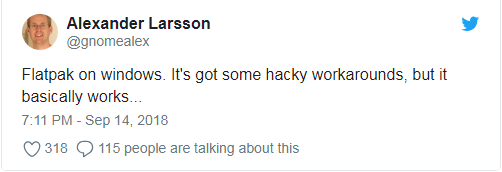 Win10 Linux子系统迎来对Flatpak的初步支持2.png