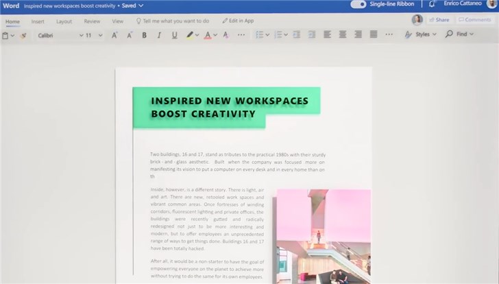 微软Office 365宣布UX用户体验重大更新！