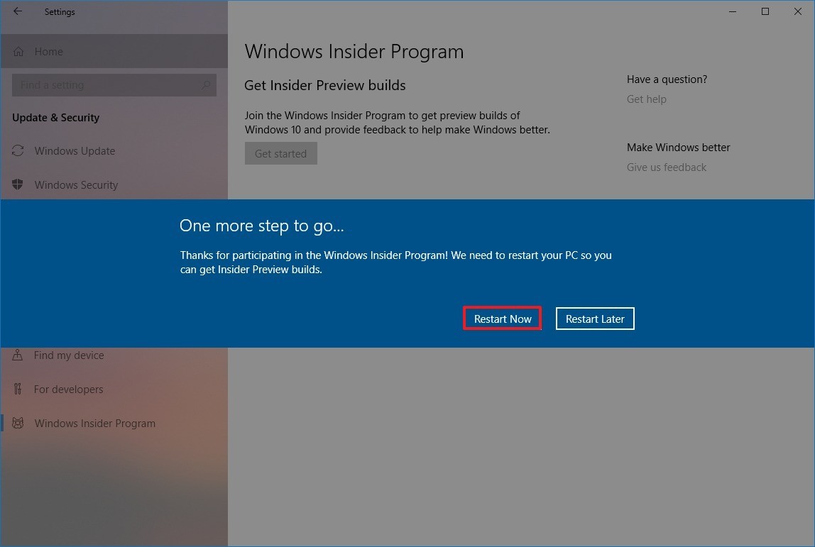 如何使用Windows Insider下载最新Win10 1809系统5.jpg