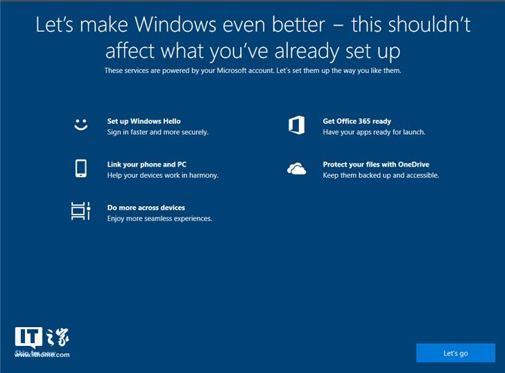 微软windows10新提示：鼓励用户“让Windows变得更好”.png
