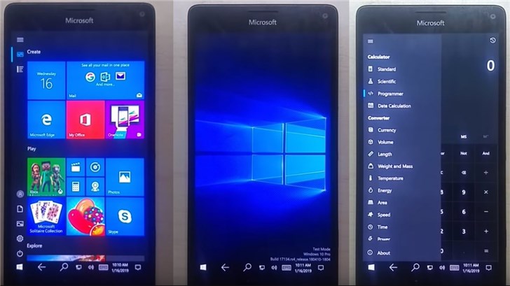 Lumia 950 XL上燃起Windows 10 ARM火种