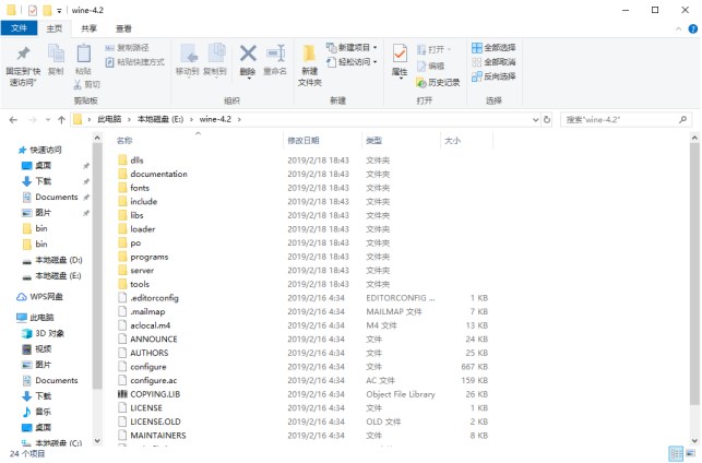 用Cygwin在Windows 10上运行部分Wine应用