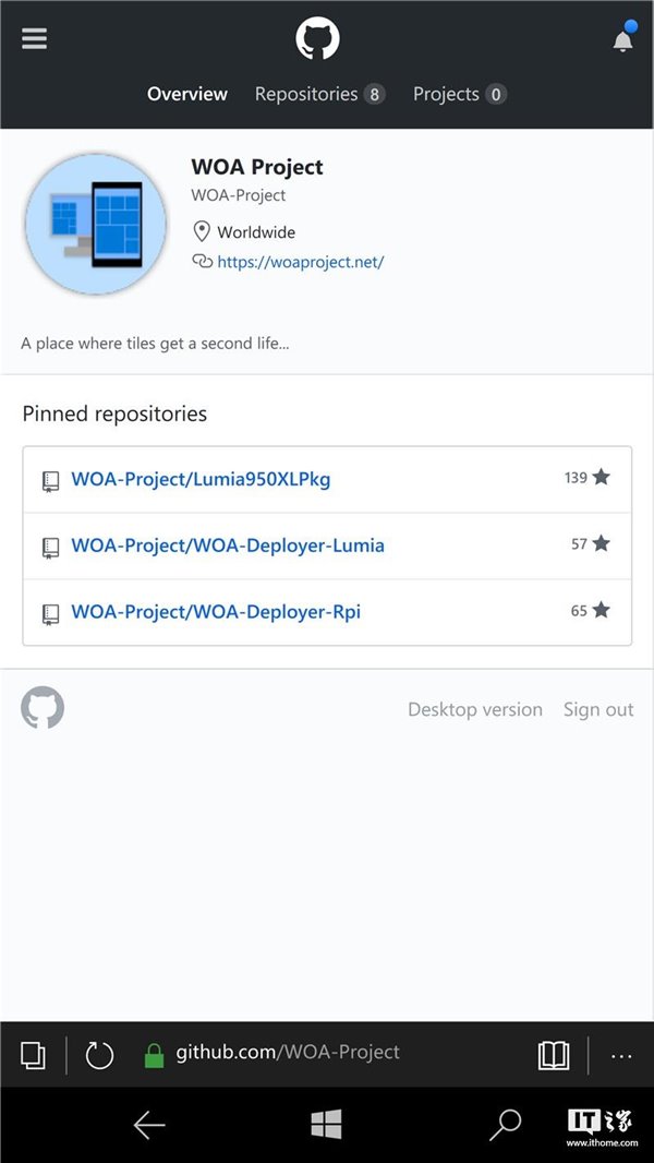 Lumia手机刷Windows 10 ARM（WOA）项目上线GitHub1.png