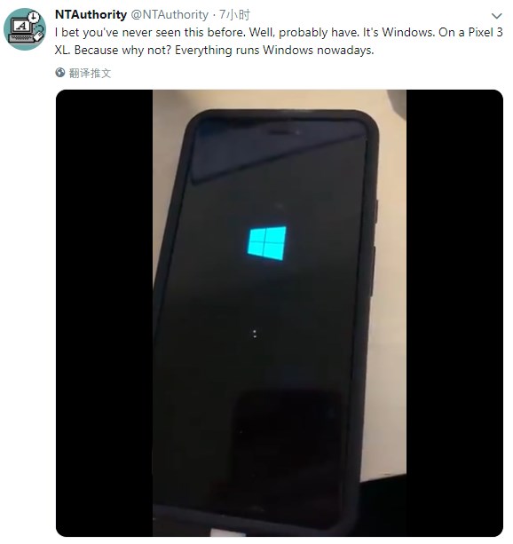 Pixel 3 XL手机也可以刷入windows10系统了