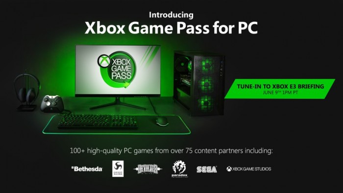 微软推出Xbox Game Pass PC版本