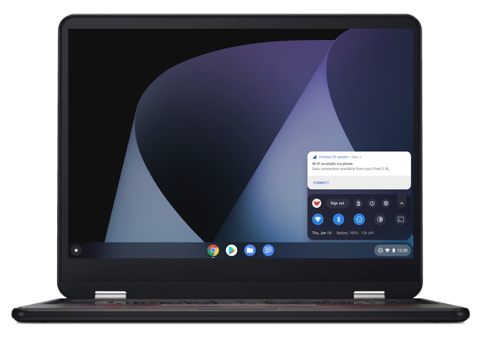 Google努力为Chromebook配件添加蓝牙电池指示