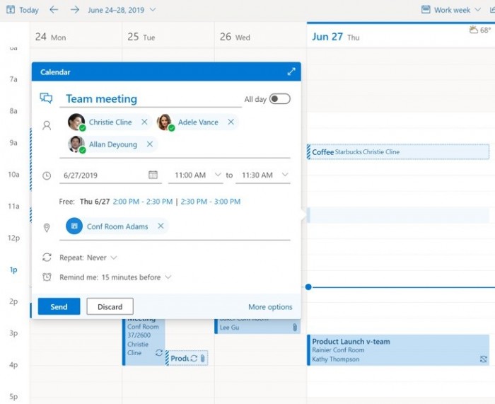 微软将于本月底开放Outlook网页端新功能