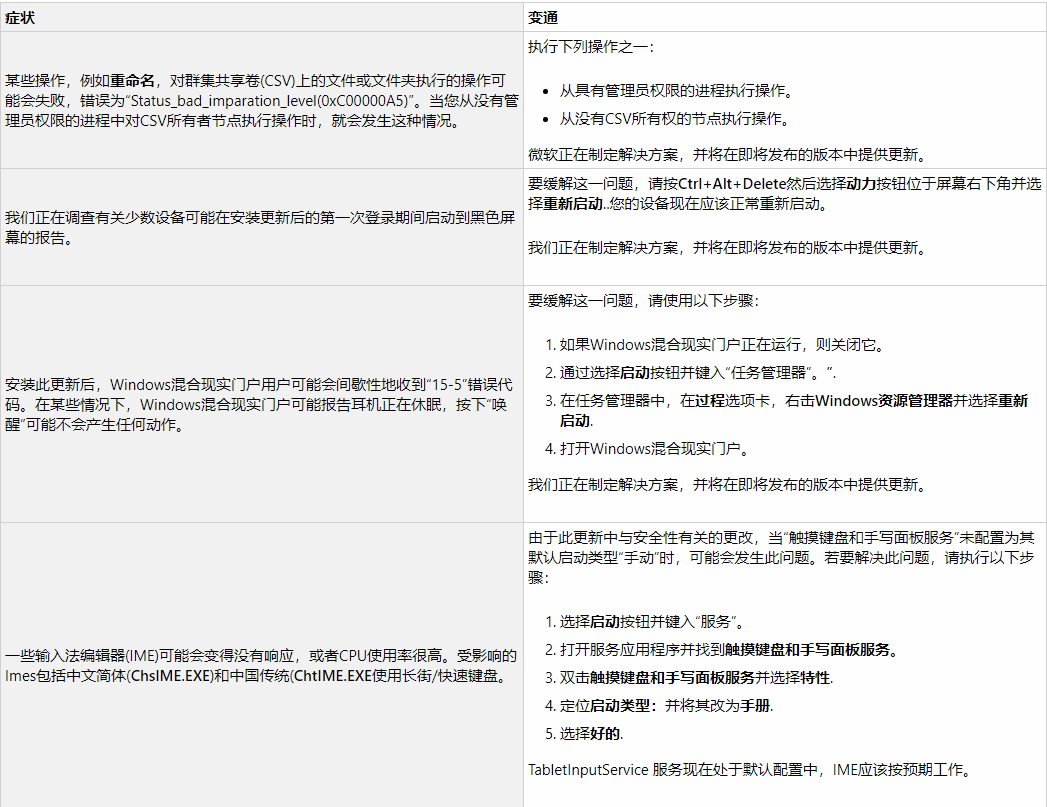 Win10 1803发布累积更新KB4516045下载