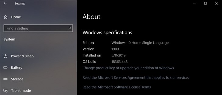 Win10 1909发布Msdn原版镜像