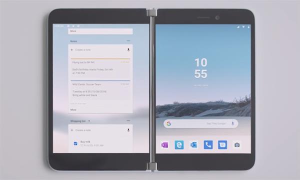 Surface Duo运行Windows