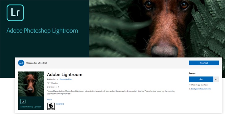Adobe图形工具软件Adobe Lightroom