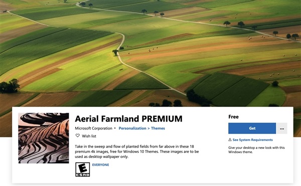 Aerial Farmland PREMIUM主题高清壁纸