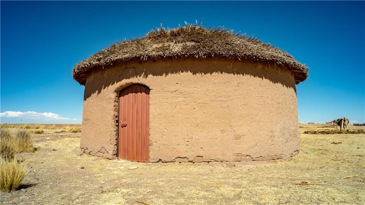 Earthen Buildings主题高清壁纸