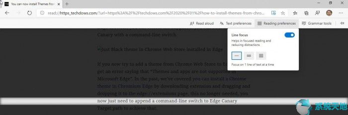 Win10 Chromium Edge改进阅读体验