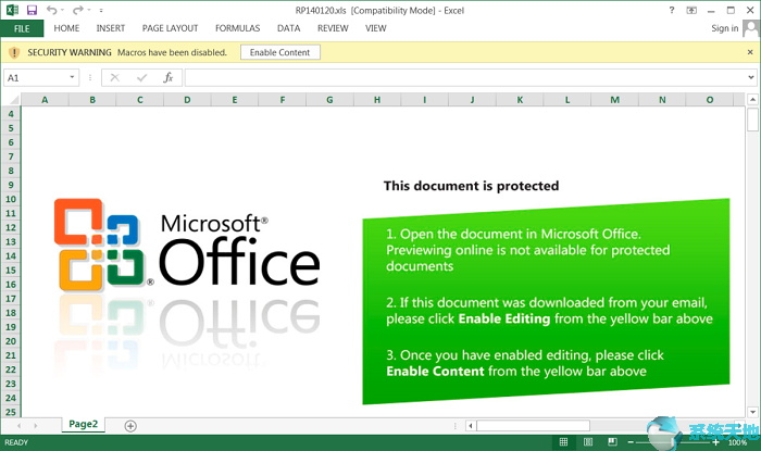 Microsoft Excel软件攻击新花样