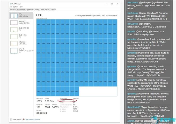 Windows 10 将AMD 3990X识别成“两个处理器”1.png