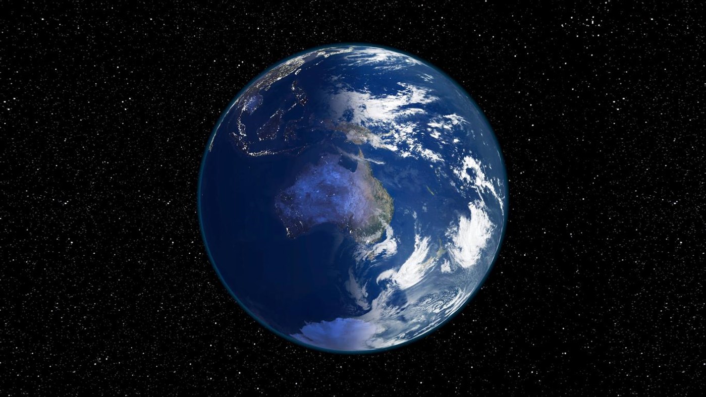 壁纸 美丽的蓝色星球，地球，发光 5120x2880 UHD 5K 高清壁纸, 图片, 照片
