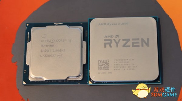 英特尔i5-8400 VS AMD R5 2600游戏跑分评测