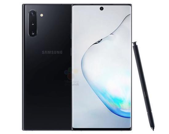 三星Galaxy Note 10规格信息分享：骁龙855+支持45W快充