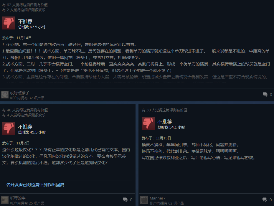 《足球经理2020》正式在Steam发售  好评不断