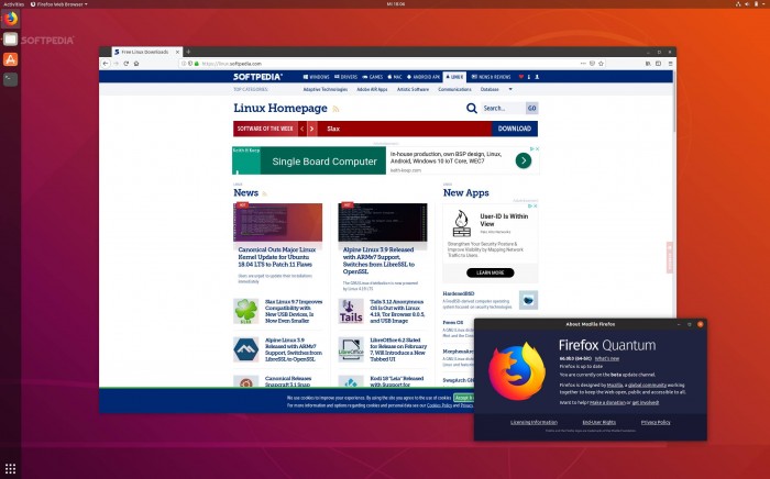 Firefox 66更好兼容GNOME桌面 改善滚动特性