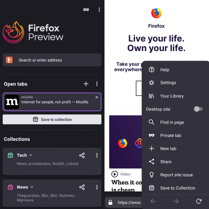 Mozilla启动适用于Android的Firefox Preview项目，基于Blink引擎