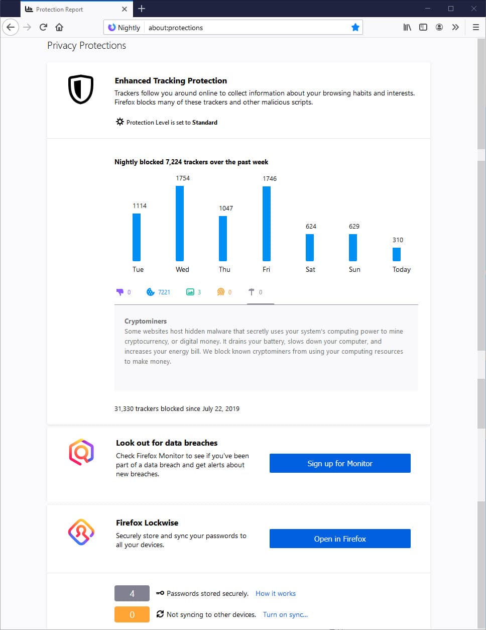 Firefox70 Nightly版新功能