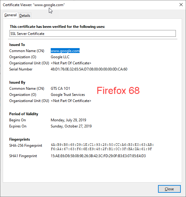 Firefox 70发布更新