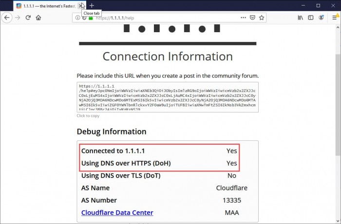 DNS over HTTPS