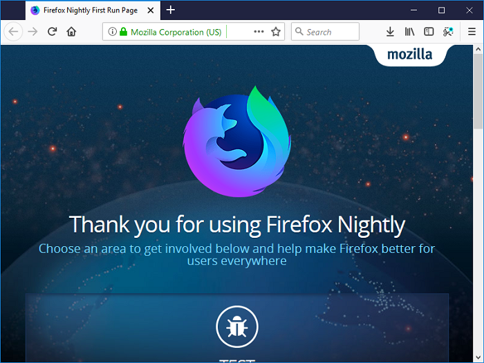 Firefox Nightly