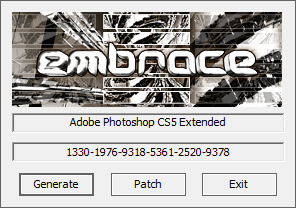 Adobe Photoshop CS5 注册机_附最新序列号