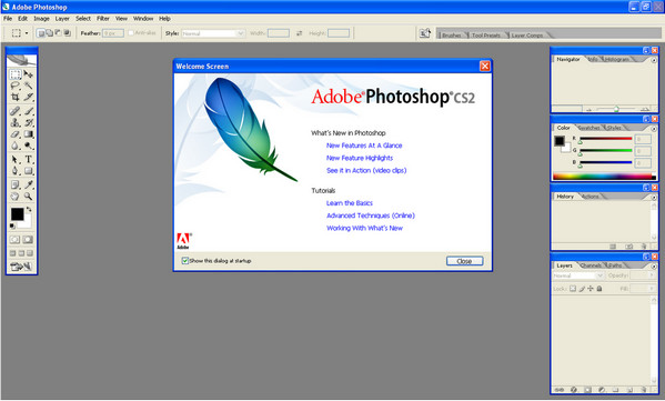 Adobe Photoshop CS2【ps cs2】简体中文绿色版