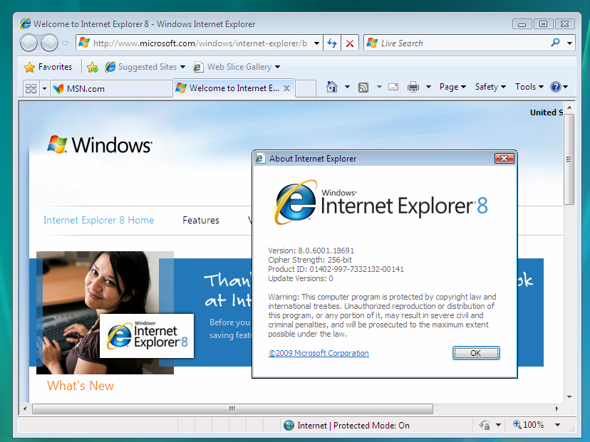 Internet Explorer 8 免費(fèi)完整版