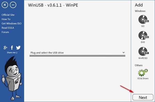 WinUSB(U盘启动盘制作工具)